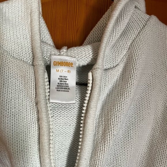 Gymboree zip up Sweater sz 7-8 Super cute - Picture 3 of 5